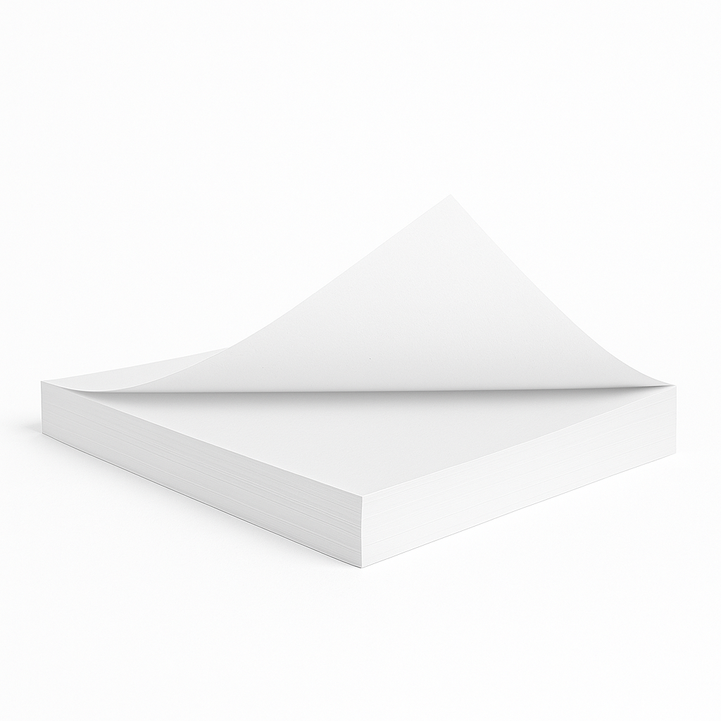 Muestra de papel blanco GardaMatt Ice